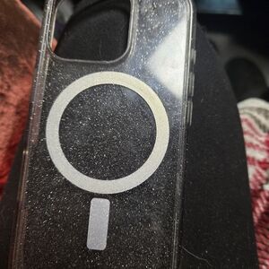 Glittery Clear Phone Case